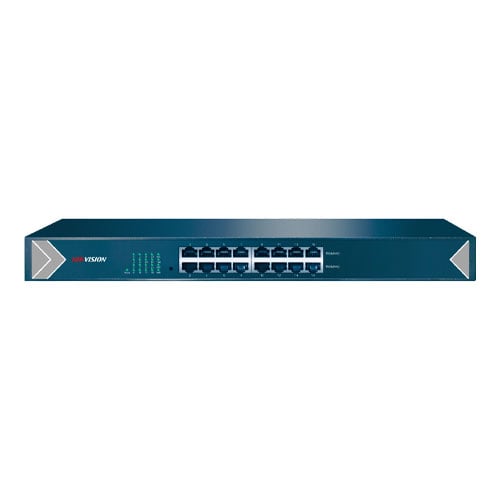 HIKVISION Switch DS-3E0516-E. Pro Series Switch metallico 16 Gbps porte Unmanaged