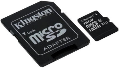 KINGSTON Scheda di memoria micro SDHC 128GB