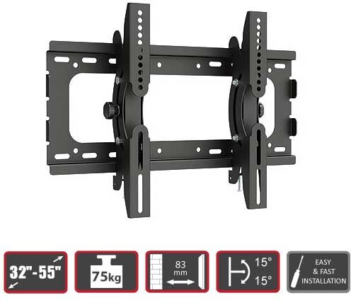 SIGNAL Supporto per montaggio a parete schermo piatto. TV-PLB-4N