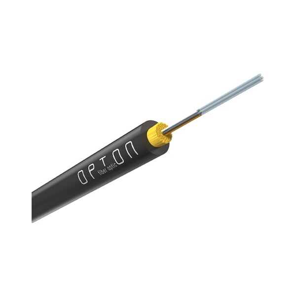 opton fibra ottica 8 fibre g.657.a2 pienamente dielettrica per posatura interna/esterna 1000mt