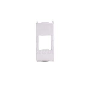 ALPHA ELETTRONICA Alpha 96-800-06.Adattatore Keystone per frutti RJ45 Vimar Plana Bianco