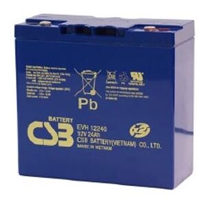 CSB Batteria ciclica al piombo 24 Ah EVH12240