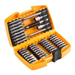 DEKO Tools PPTZ46. Set utensili inserti manuali, 46 pezzi