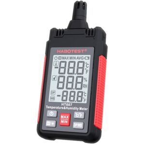 HABOTEST HT607.Igrometro digitale misuratore di temperatura e Umidità portatile