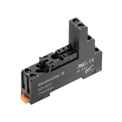 Weidmüller Weidmuller 7760056351.Zoccolo porta relè per guida Din con 2 contatto di scambio Weidmüller Weidmuller 7760056351.Zoccolo porta relè per guida Din con 2 contatto di scambio