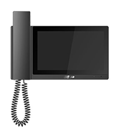 DAHUA Display interno 7" Touch Screen Nero con cornetta e SD-CARD