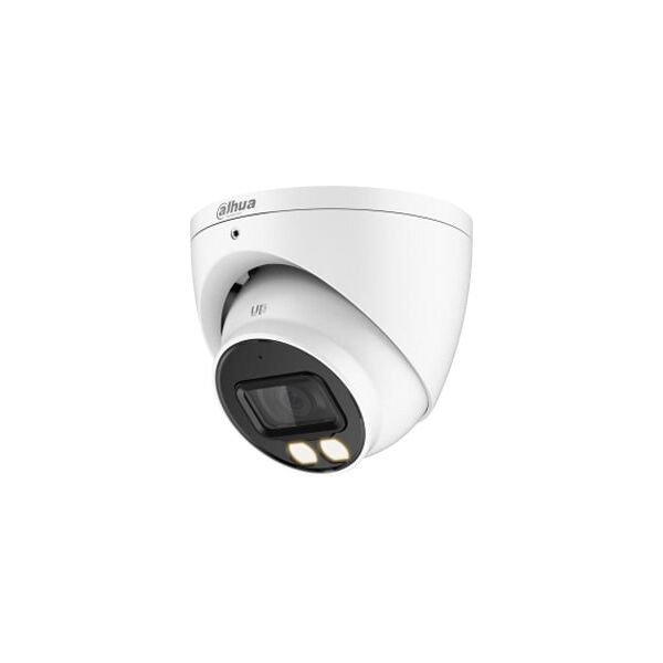 dahua hac-hdw1509t-a-led.liteseries camera hdcvi full-color 5 mpx audio wdr 130db lente 2,8mm ir 40m