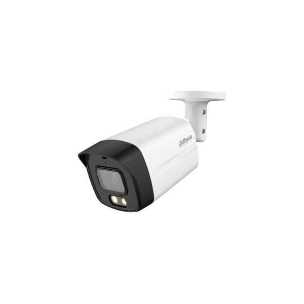 dahua hac-hfw1509tlmp-a-led. liteseries camera hdcvi full-color 5 mpx audio lente 3,6mm ir 40m