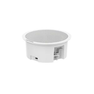 HIKVISION Audio DS-QAZ1203G1-BE.Altoparlante da soffitto IP PoE 3W,93dB,8Ohm dim.179x77,5x3,05mm