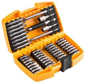 DEKO Tools PPTZ46. Set utensili inserti manuali, 46 pezzi