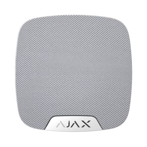 AJAX ALLARM Ajax 8697 Sirena antifurto per interni Bianca wireless con indicazione di stato inserito/disinserito