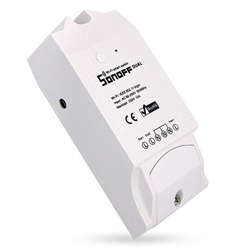 ITEAD SONOFF DUALR2. Smart Switch WiFi per il controllo di due apparecchi.