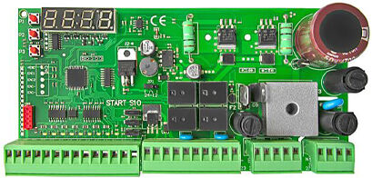 NOLOGO START-S10TB.Centrale per motori Battenti 12/24Vdc completa di trasformatore toroidale e box