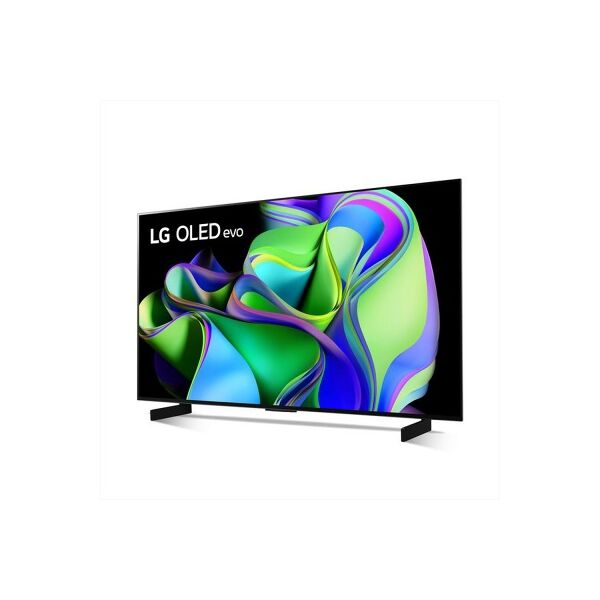 oled 2023 nuovo sigillato: 48c34 smart tv 48 pollici 4k ultra hd display oled evo con webos colore argento - oled48c34 - garanzia 2 anni lg italia