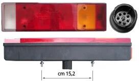 Csd Parts Fanale Posteriore Per Iveco Stralis Hi-Way 2013 Ad/at Lato Dx 5801363431