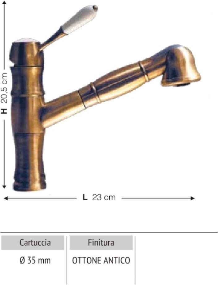 Toscohome Miscelatore Cordoba