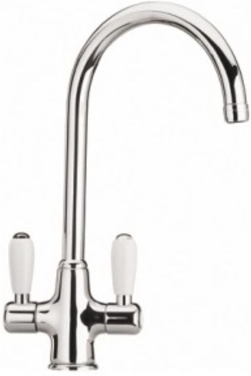 Miscelatore da cucina cromato con comandi in ceramica Paini 84CR544