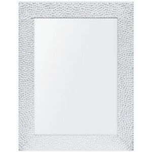 Toscohome Specchio rettangolare 60x80 cm con cornice bianco lucido - ART9