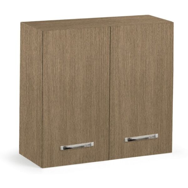 toscohome pensile da cucina con 2 ante colore rovere promenade 90x96h