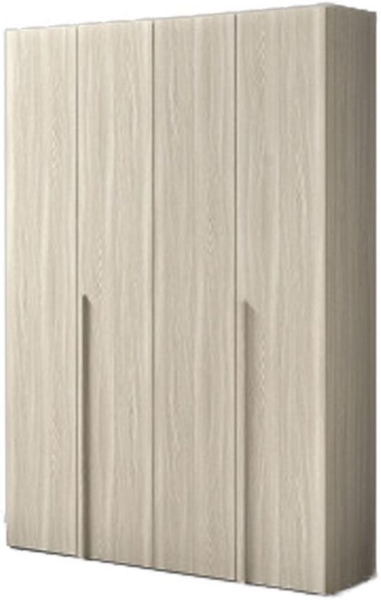 Toscohome Armadio 173x236h cm in legno con 4 ante colore olmo - Terranova