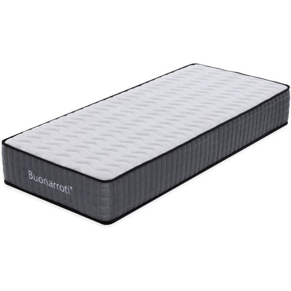 toscohome materasso singolo 90x190x25h con molle insacchettate e memory foam - balto