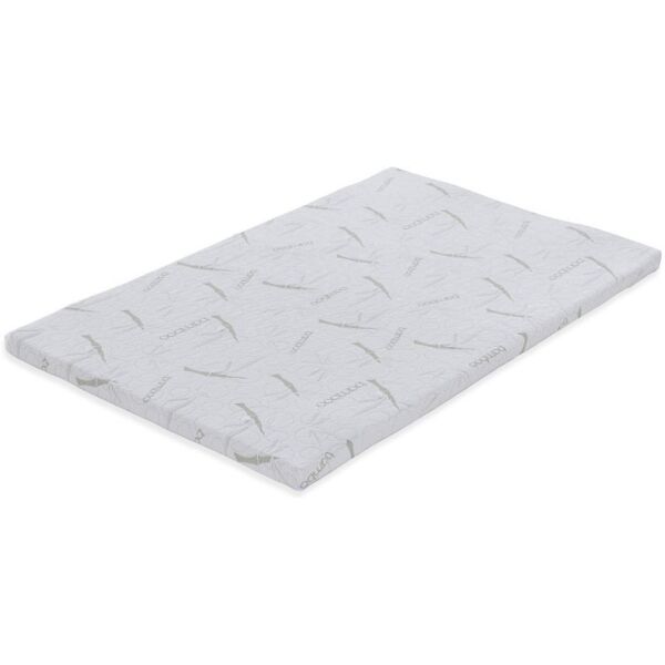 toscohome topper una piazza e mezza 120x190x5h cm in gel memory foam - toppergel120