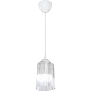 Toscohome Lampada da soffitto con paralume triangolare in plastica trasparente - Optical MDL4125