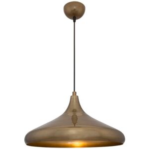 Toscohome Lampada a sospensione 90h in metallo colore bronzo Navada