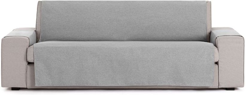 Toscohome Copridivano 3 posti colore grigio 155 cm - Valeria