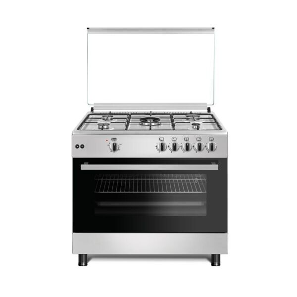 toscohome cucina 90x60 cm con forno a gas e 5 bruciatori - cerere 90