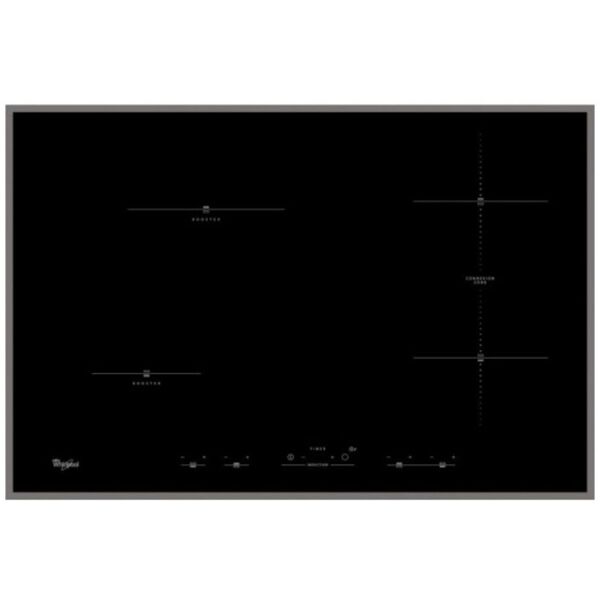 whirlpool piano cottura induzione 77 cm colore nero - whirpool acm1032ba