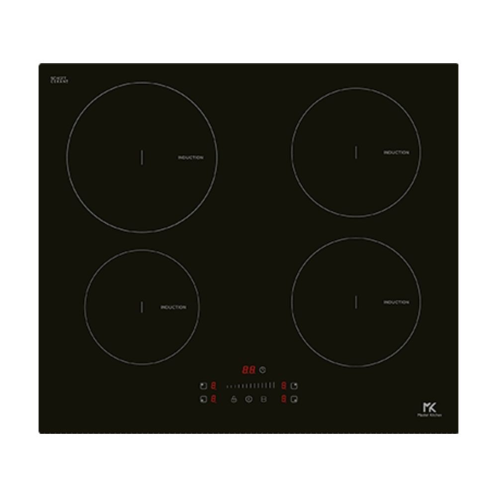 Piano cottura induzione 60 cm colore nero - Master Kitchen KHI64EBK