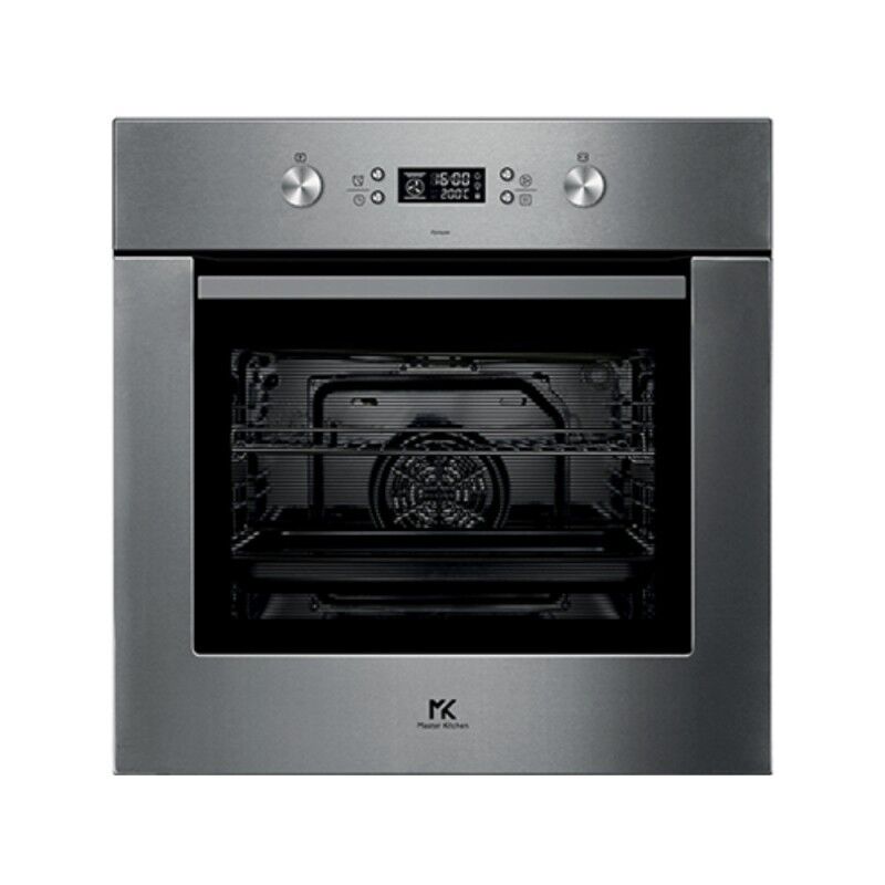 forno multifunzione pirolitico colore inox classe a - master kitchen mko9312mpxs