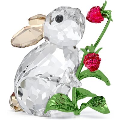 Swarovski Idyllia Coniglio e Lamponi - Oggetto decorativo Swarovski Idyllia Coniglio e Lamponi - Oggetto decorativo