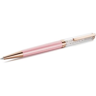 Swarovski Penna a sfera Crystalline, Laccato rosa, Finitura in tono oro rosa OS Swarovski Penna a sfera Crystalline, Laccato rosa, Finitura in tono oro rosa OS