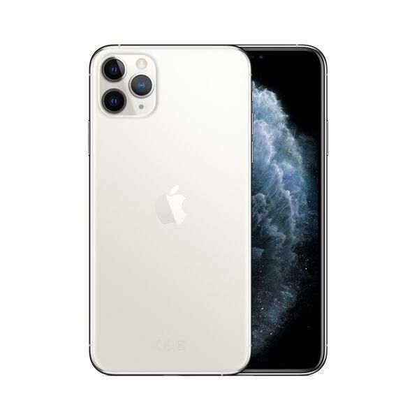 apple iphone 11 pro max   256 gb   argento   nuova batteria