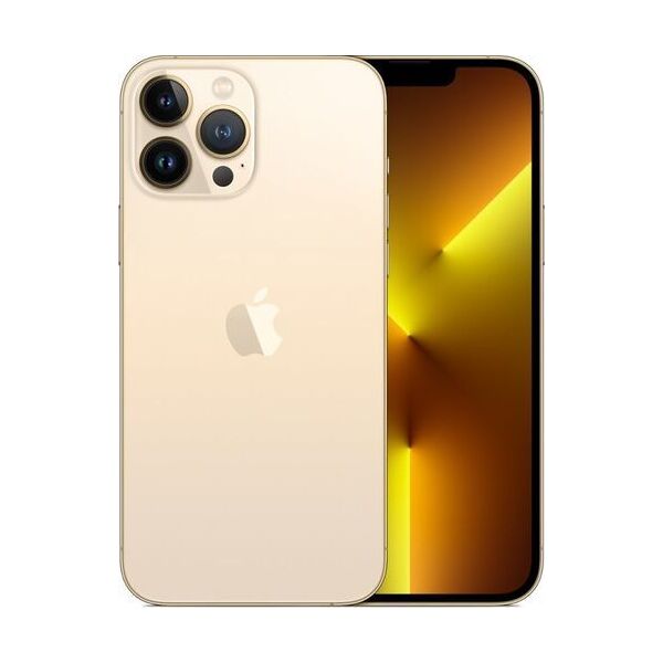 apple iphone 13 pro max   128 gb   dual-sim   oro   nuova batteria