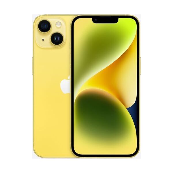 apple iphone 14   128 gb   dual-sim (2 x esim)   giallo   nuova batteria