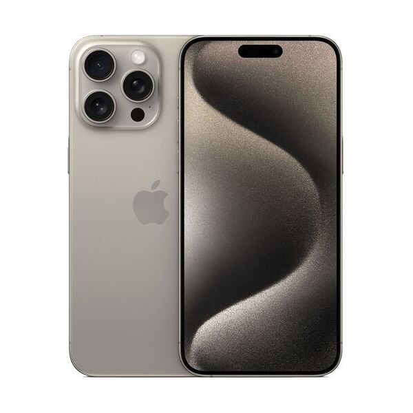apple iphone 15 pro max   256 gb   dual-sim (2 x esim)   titanio naturale