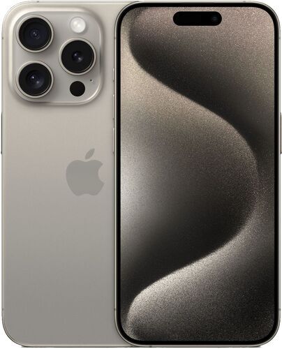 apple iphone 15 pro   128 gb   dual-sim   titanio naturale   nuova batteria