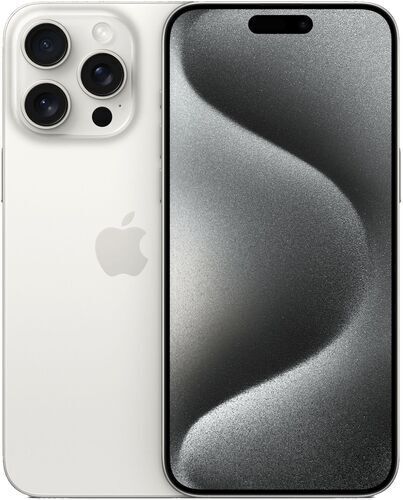 apple iphone 15 pro max   256 gb   dual-sim   titanio bianco