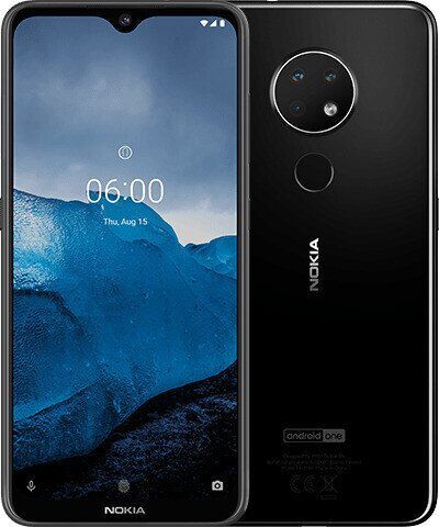 Nokia 6.2   64 GB   Dual-SIM   nero