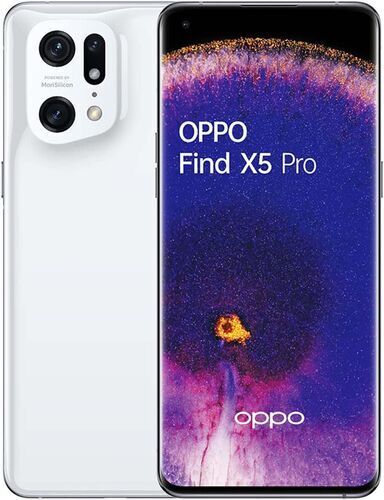 Oppo Find X5 Pro 5G   12 GB   256 GB   Dual-SIM   Ceramic White