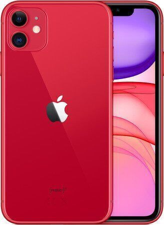 Apple iPhone 11 64 GB rosso nuova batteria