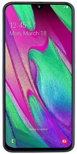 Samsung Galaxy A40 64 GB Dual-SIM bianco