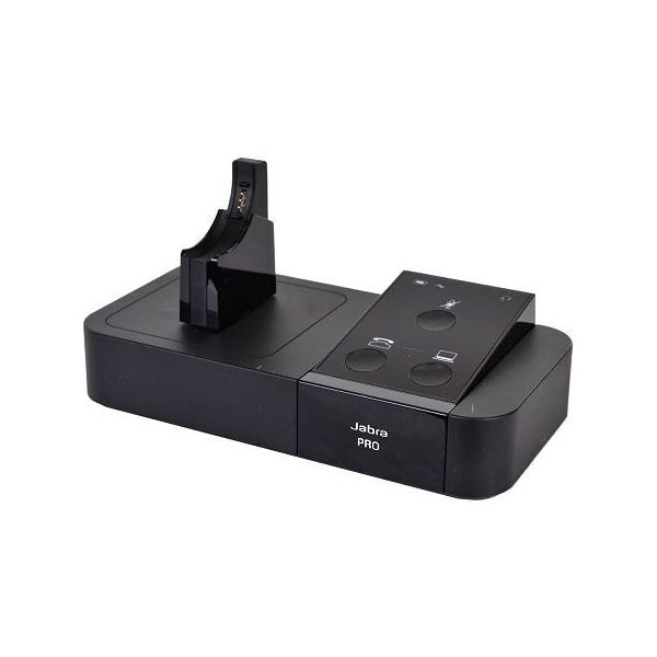 jabra pro 9450 charging base   nero/argento