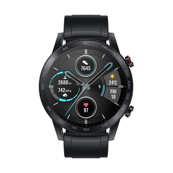 honor watch magic 2 (2019)   46 mm   nero   nero