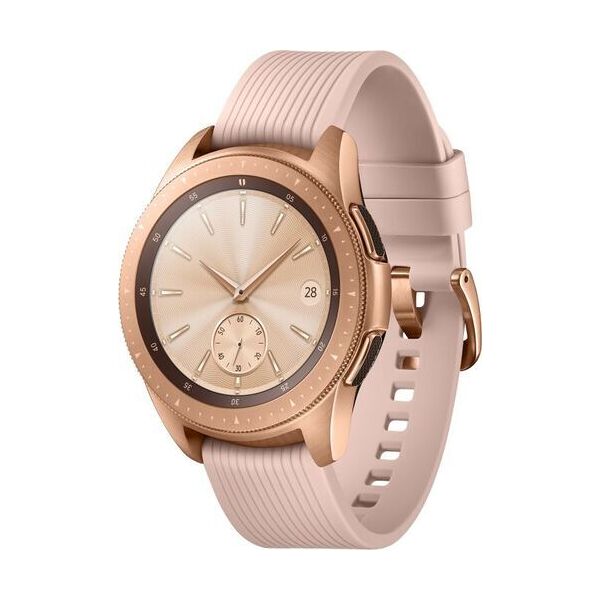 samsung galaxy watch 42mm (2018)   rosé dorato   cinturino sport rosa