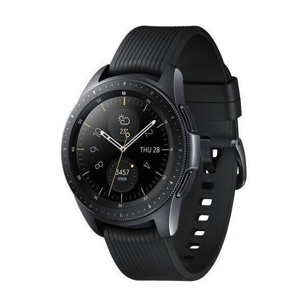 samsung galaxy watch 42mm (2018)   nero   cinturino sport nero