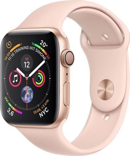 Apple Watch Series 4 (2018)   44 mm   Alluminio   GPS   oro   Cinturino Sport rosa